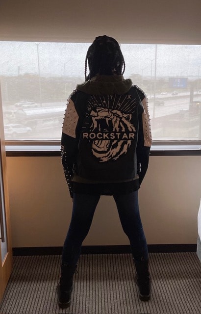 Andrea Chin — Rockstar jacket back